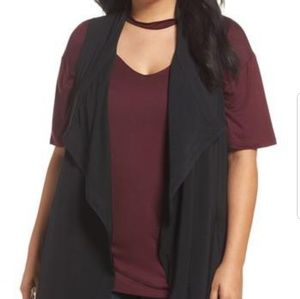 Black Beauty Cascade Vest